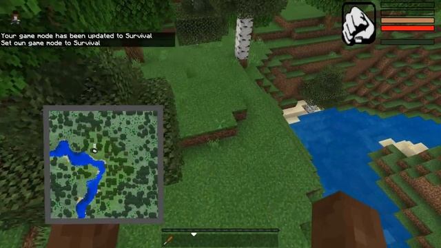 -=| Minecraft PE/BE Resources pack GTA San Andreas GUI | MCPEDL.COM |=-