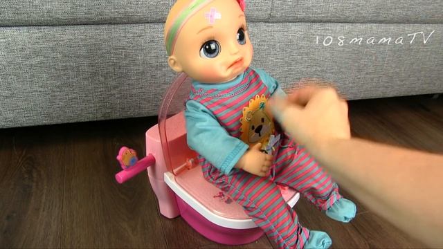 Бери Пример с Сестрички! Как МАМА, Беби Анабель, Беби Элайв Ходили на Горшок Куклы Игрушки 108мама смотреть онлайн