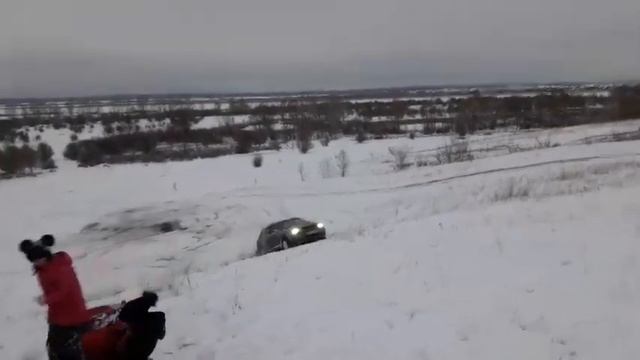 Allroad с5 по снегу