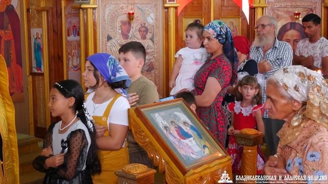 Праздник Успения Пресвятой Богородицы в Моздоке. смотреть онлайн