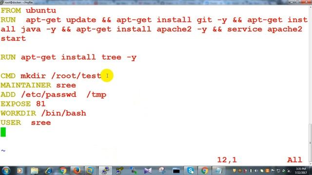 docker file, commit смотреть онлайн