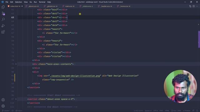 #10 - Making Mobile Responsive (xs) - (தமிழில்) (Tamil) | HTML, SASS & Javascript смотреть онлайн
