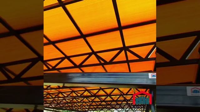 Монтаж Навес односкатный, NovaGard.ru смотреть онлайн