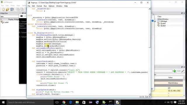 Python PyQt : Show MessageBox смотреть онлайн