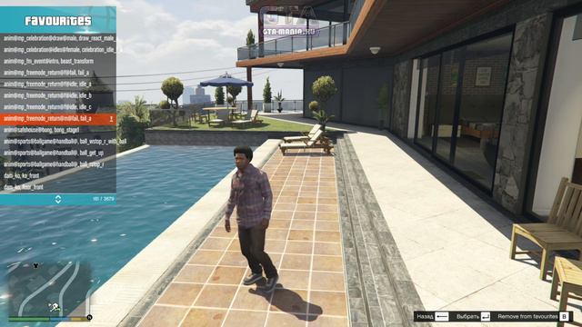 Анимации для Menyoo в GTA 5
