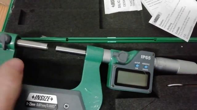 Insize Digital Gear Tooth Micrometer