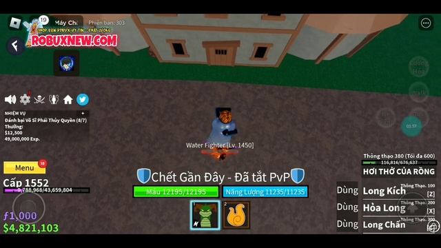[ROBLOX] CÁCH HACK BLOX FRUIT TRÊN ĐIỆN THOẠI FLUXUS MOBILE MÁY YẾU AUTO FARM, ĐÁNH NHANH, MƯỢT смотреть онлайн