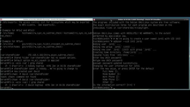 NFS Configuration NO_ALL_SQUASH смотреть онлайн