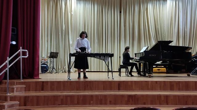 Ксилофон МАУДО Одинцовская ДМШ Белоусова Ярослава 12 лет. Г. Динику "Хора Стаккато" смотреть онлайн