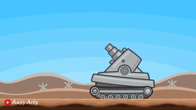 Steel Monsters Attack Ep.1: KARL. Cartoons About Tanks смотреть онлайн