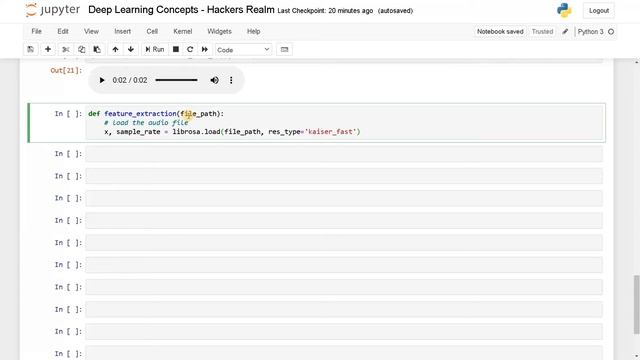 Extract Features from Audio File | MFCC | Python смотреть онлайн