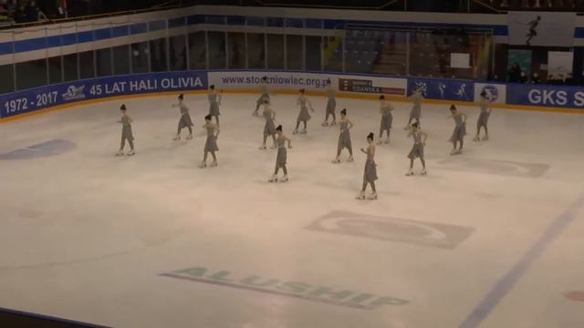 Команда «Пируэт» (г. Оренбург). 2nd Hevelius Cup 2018. Pirouette Short Program смотреть онлайн