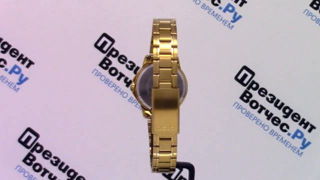 Часы Casio LTP-V004G-9B [LTP-V004G-9BVEF] - Круговой обзор от PresidentWatches.Ru смотреть онлайн