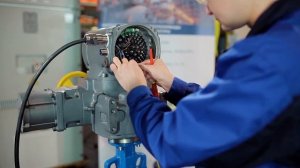 Электрическое подключение электропривода с контроллером КИМ3