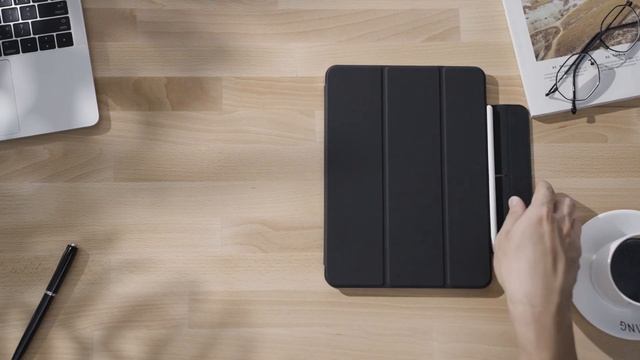 iPad Pro 11 優觸磁吸雙面夾系列保護套 帶搭扣-支持apple pencil磁吸 смотреть онлайн