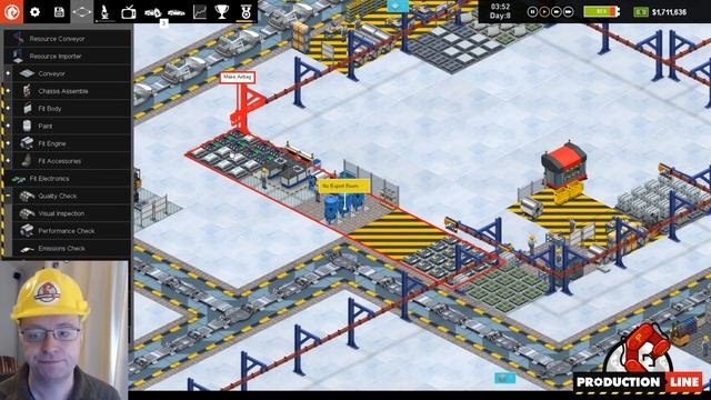 Production Line Game: Dev blog #56 (Stitch those air bags!) смотреть онлайн