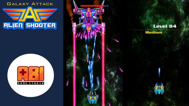 Level 84 Boss 21 ALIEN SHOOTER quick tips | Version update 2020 | GALAXY ATTACK | Space Game Mobile