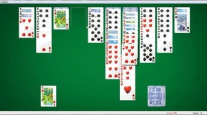 Пасьянс Паук две масти №34