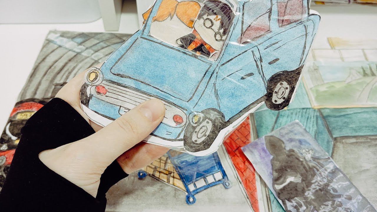 Домик Гарри Поттер своими руками!!! Paper game book Garri Potter смотреть онлайн