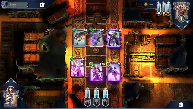 Warhammer Combat Cards/PVP/Маска VS Хелбрехт смотреть онлайн