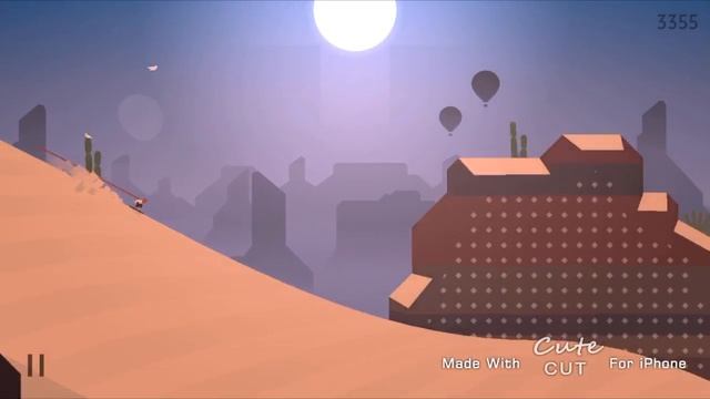 Катаемся по скалам в игре Alto’s Odyssey смотреть онлайн