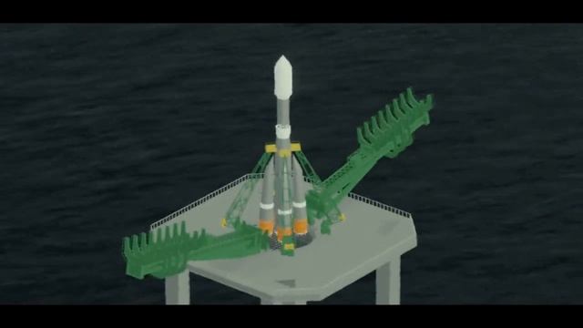 Blender анимация | Старт ракеты смотреть онлайн
