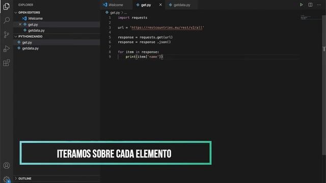 Consumiendo una API REST con Python[Requests] смотреть онлайн
