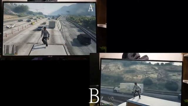 [G-Sync Test] Can you watch which is more smooth? смотреть онлайн