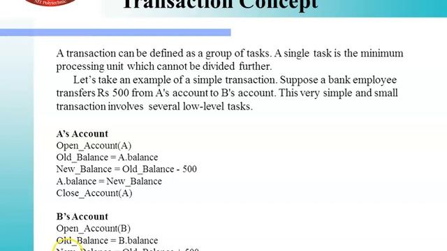 5 2&5 3 Database Privilege and Transaction смотреть онлайн