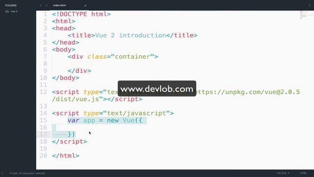 Vue 2.0 for Beginners #1 Introduction смотреть онлайн