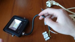 Как подключить прожектор своими руками