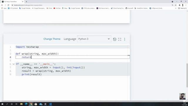 Text Wrap || HackerRank Solution смотреть онлайн
