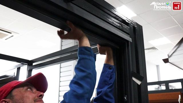 Монтаж портальных раздвижных дверных систем смотреть онлайн