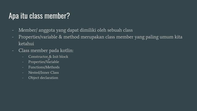 Kotlin Object Oriented Programming (OOP): 3. Class Members смотреть онлайн