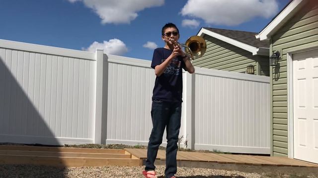 Star Wars - The Imperial March. Brass Duet (Flugelhorn/Trombone)