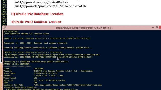 How to Install step by step Oracle Database 19cR3 on Linux 8.1 (OL8) смотреть онлайн
