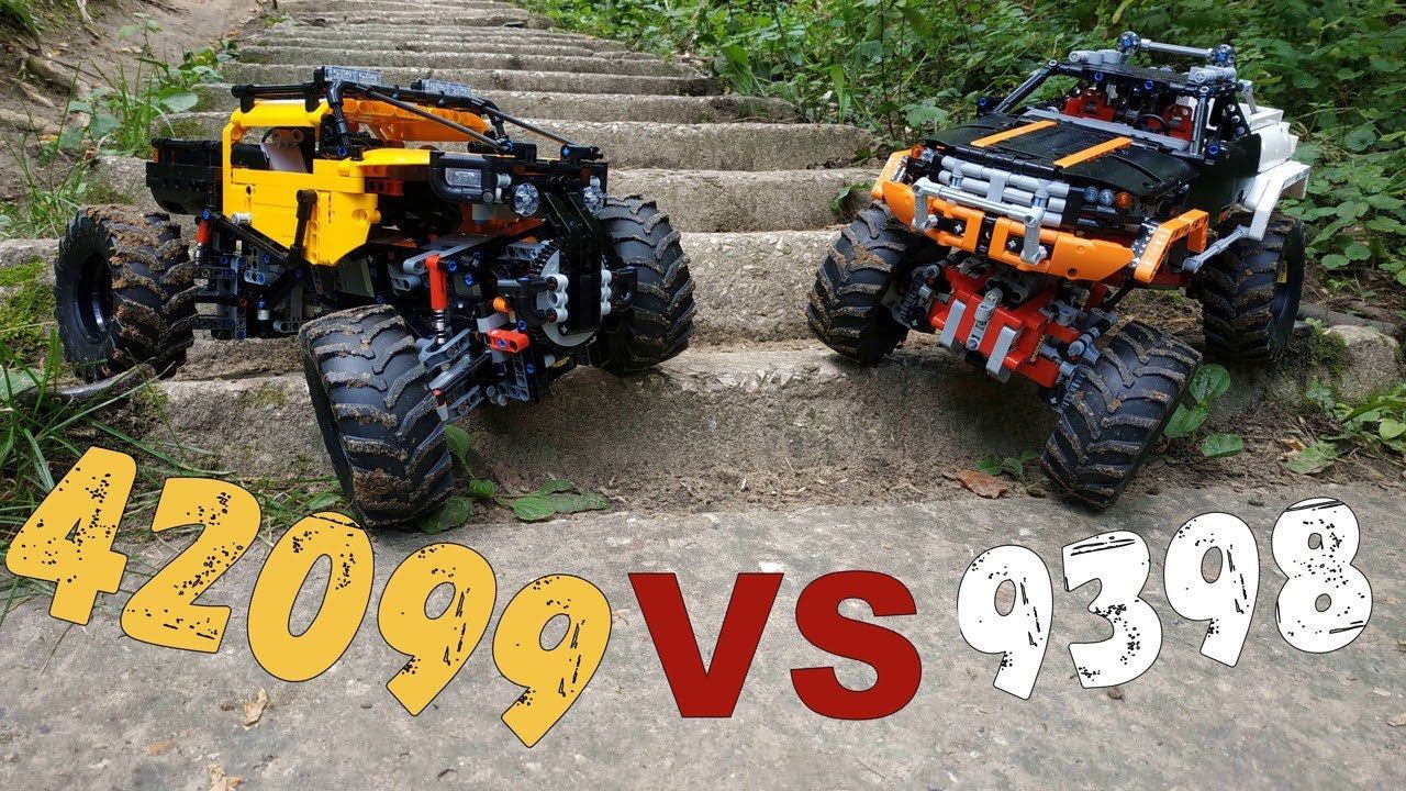 Lego technic 42099 VS 9398/ Лего техник 42099 против 9398 (42099 обзор часть 2) смотреть онлайн