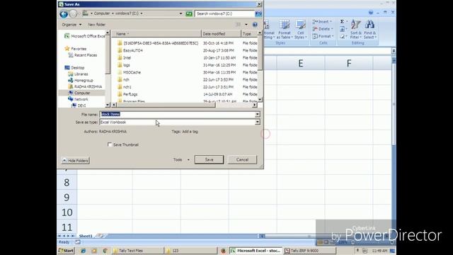 Import Stock Item list. Excel to Tally | By Ur's Ravi Telugu | Secunderabad смотреть онлайн