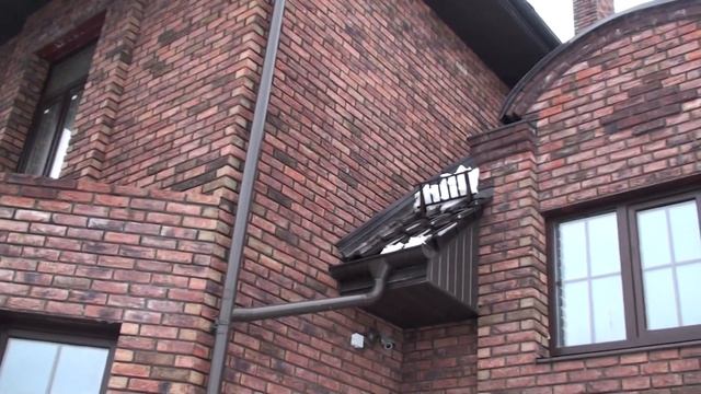 Дом и банька облицованы клинкерным кирпичом Wienerberger Terca смотреть онлайн