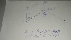 Ориентирование линий. Дирекционный угол. Румб