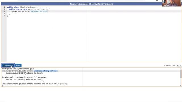 Daniel Liang Java Section 1.10A смотреть онлайн