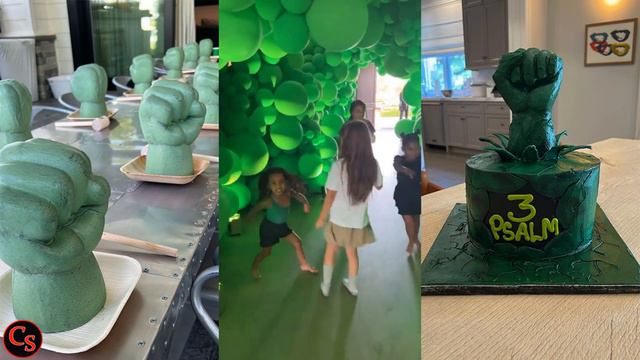 True,Dream and Chicago at Psalm's Hulk Theme 3rd Birthday Party (VIDEO) смотреть онлайн