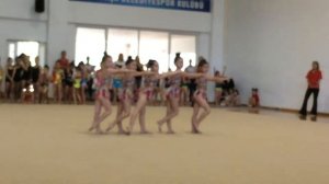 ХУДОЖЕСТВЕННАЯ ГИМНАСТИКА ГРУППОВОЙ ТАНЕЦ 4015