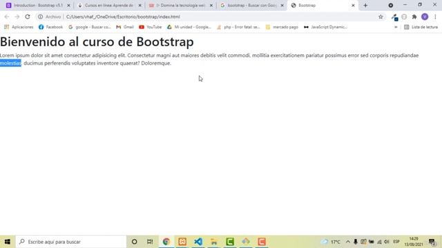 02 - Como funciona los containers en Bootstrap - Curso aprende Bootstrap 5 desde cero смотреть онлайн