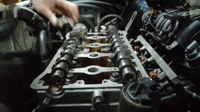 установка гидрокомпенсаторов и распредвалов на лачетти 1.6 смотреть онлайн