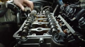 установка гидрокомпенсаторов и распредвалов на лачетти 1.6