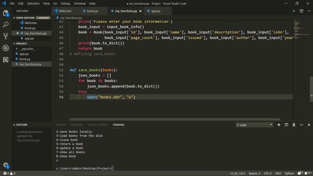 Save Books: Python Book Project - Full Stack Python Programming смотреть онлайн