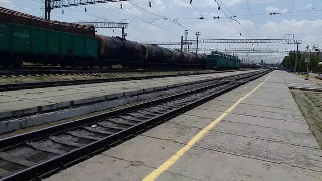 Поезд 7 Алматы 2-Саратов 1 Пасс. Станция Шымкент. смотреть онлайн