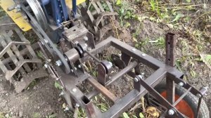 Мотоблок Каскад: Картофелекопалка.