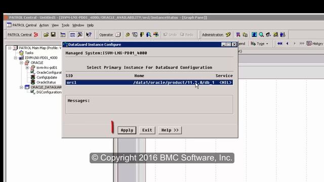 Configuring the Oracle Standby DG KM | TrueSight Operations Management смотреть онлайн